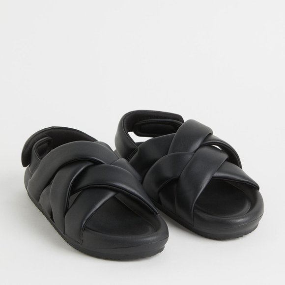 H&M Chunky Sandals (Black) - Picture 1 of 5